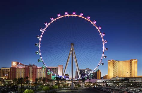 how tall is the high roller in las vegas